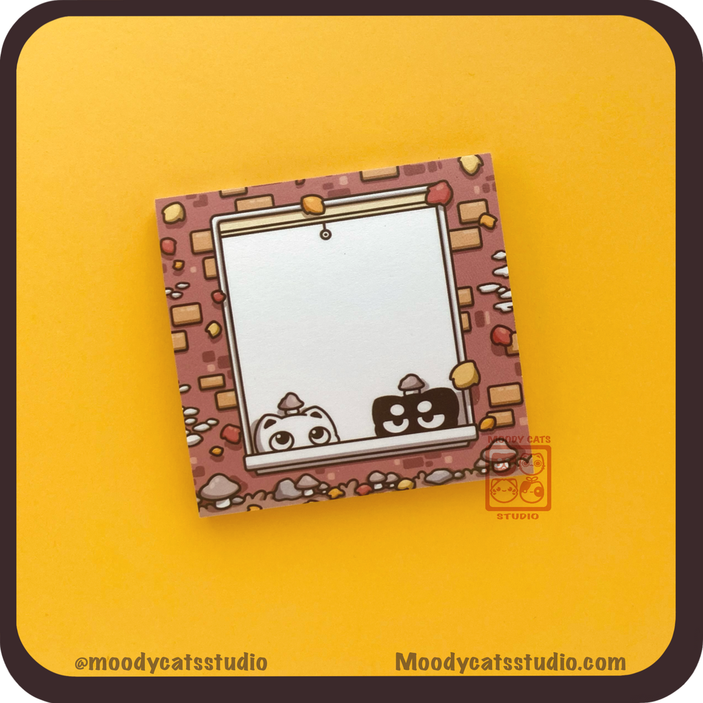 Sticky Note Claw Notepads & Sticky Notes – Moody Cats Studio