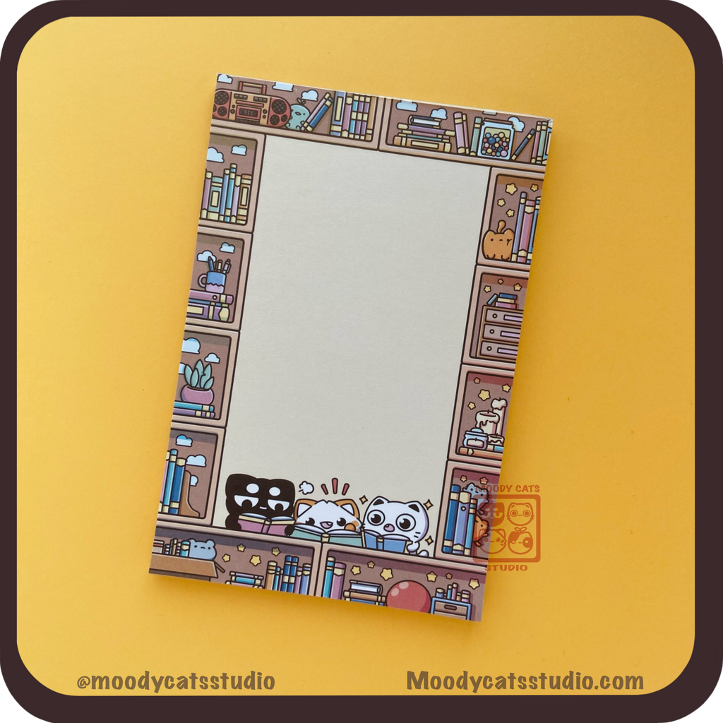 Bookshelf Notepad